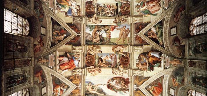O que representa a Capela Sistina – Michelangelo