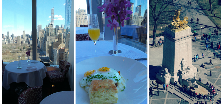 Brunch especial em New York – Brunch no Asiate do Mandarin Oriental